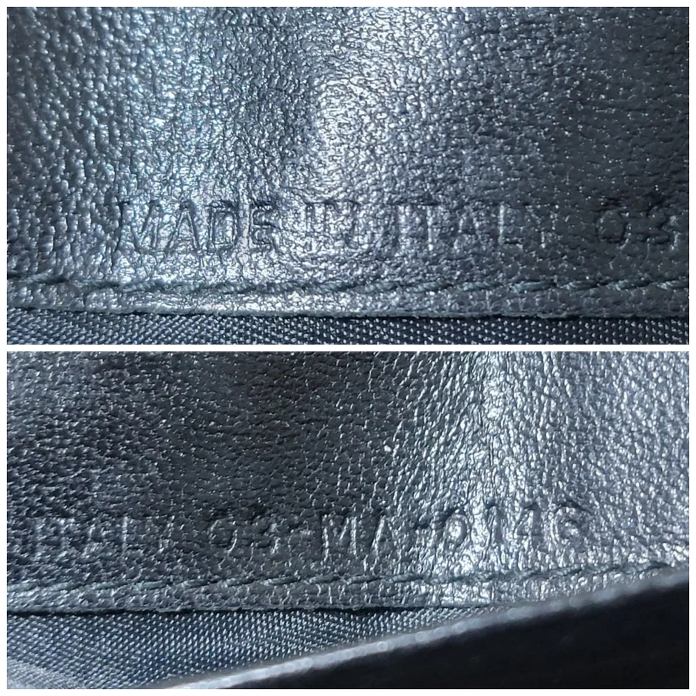 CHRISTIAN DIOR Diorama Wallet On Chain Black